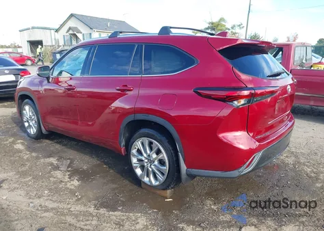 2021 Toyota Highlander Limited из США, поврежденный, VIN 5TDDZRBH7MS551057